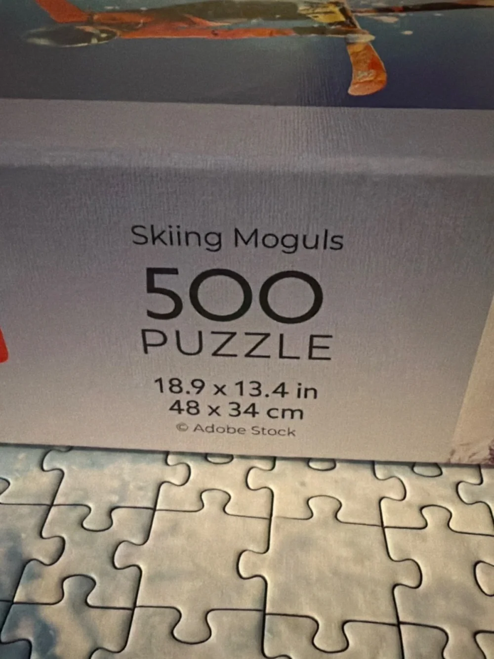 Trefl skiing moguls jigsaw puzzle